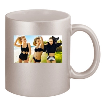 Hayden Panettiere 11oz Metallic Silver Mug