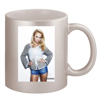 Hayden Panettiere 11oz Metallic Silver Mug