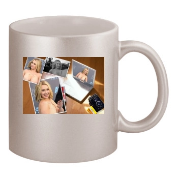 Hayden Panettiere 11oz Metallic Silver Mug