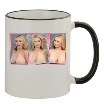 Hayden Panettiere 11oz Colored Rim & Handle Mug