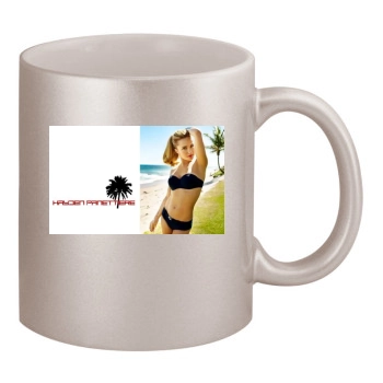 Hayden Panettiere 11oz Metallic Silver Mug