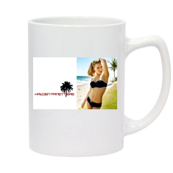 Hayden Panettiere 14oz White Statesman Mug