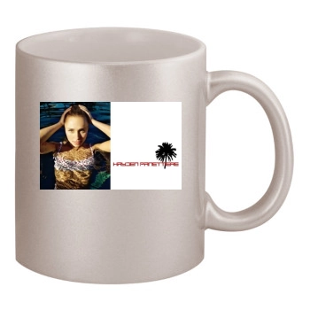 Hayden Panettiere 11oz Metallic Silver Mug