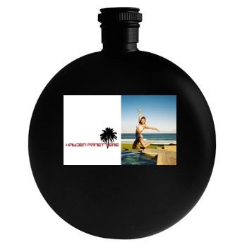 Hayden Panettiere Round Flask