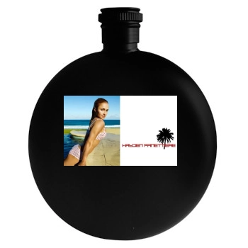 Hayden Panettiere Round Flask