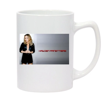 Hayden Panettiere 14oz White Statesman Mug