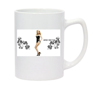 Hayden Panettiere 14oz White Statesman Mug