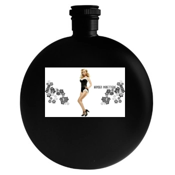 Hayden Panettiere Round Flask