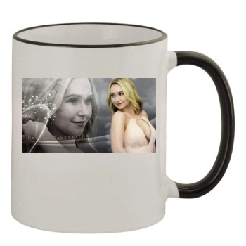 Hayden Panettiere 11oz Colored Rim & Handle Mug