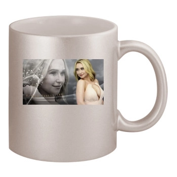 Hayden Panettiere 11oz Metallic Silver Mug