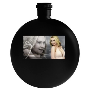 Hayden Panettiere Round Flask