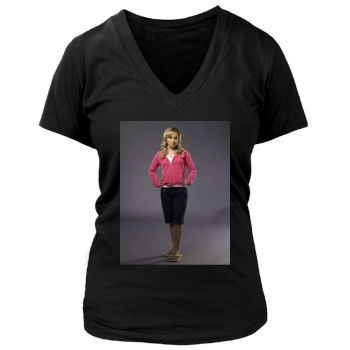 Hayden Panettiere Women's Deep V-Neck TShirt