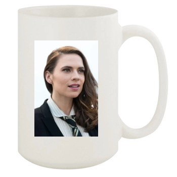 Hayley Atwell 15oz White Mug