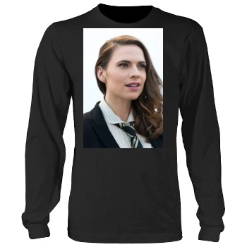 Hayley Atwell Men's Heavy Long Sleeve TShirt