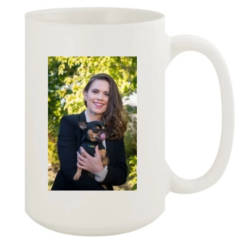 Hayley Atwell 15oz White Mug