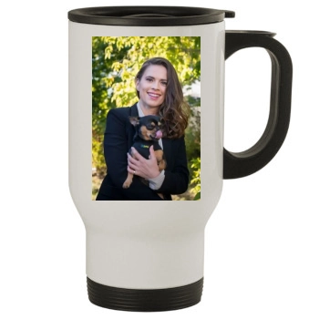 Hayley Atwell Stainless Steel Travel Mug