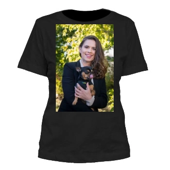 Hayley Atwell Women's Cut T-Shirt