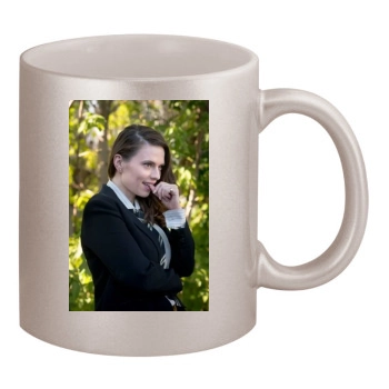 Hayley Atwell 11oz Metallic Silver Mug