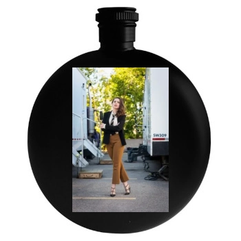 Hayley Atwell Round Flask