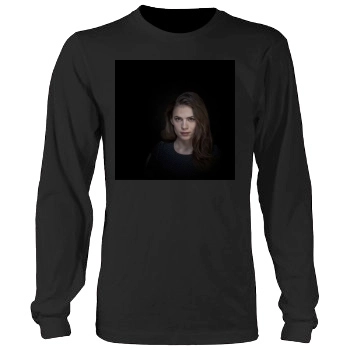 Hayley Atwell Men's Heavy Long Sleeve TShirt