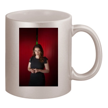 Hayley Atwell 11oz Metallic Silver Mug