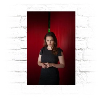 Hayley Atwell Metal Wall Art