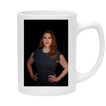 Hayley Atwell 14oz White Statesman Mug