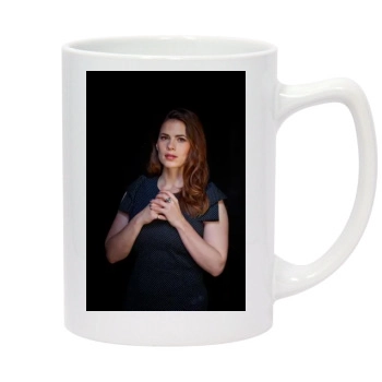 Hayley Atwell 14oz White Statesman Mug