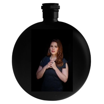 Hayley Atwell Round Flask