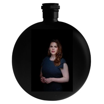 Hayley Atwell Round Flask