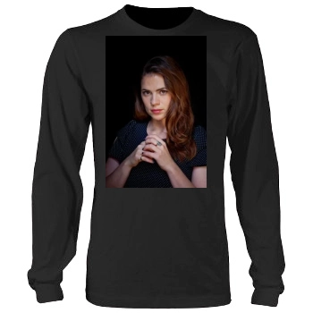 Hayley Atwell Men's Heavy Long Sleeve TShirt