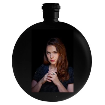 Hayley Atwell Round Flask