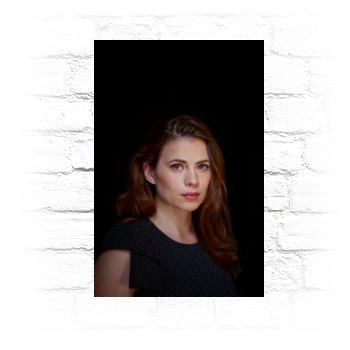 Hayley Atwell Metal Wall Art