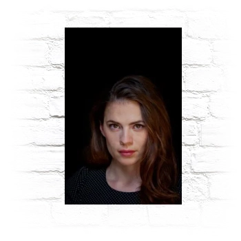 Hayley Atwell Metal Wall Art