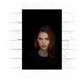 Hayley Atwell Metal Wall Art