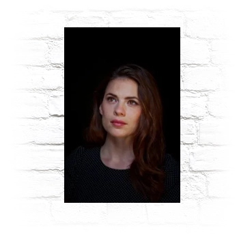 Hayley Atwell Metal Wall Art