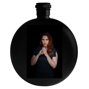 Hayley Atwell Round Flask