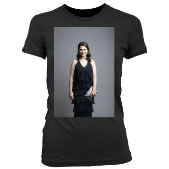 Hayley Atwell Women's Junior Cut Crewneck T-Shirt