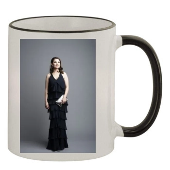 Hayley Atwell 11oz Colored Rim & Handle Mug