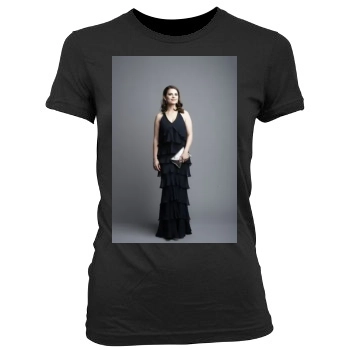 Hayley Atwell Women's Junior Cut Crewneck T-Shirt