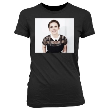 Hayley Atwell Women's Junior Cut Crewneck T-Shirt