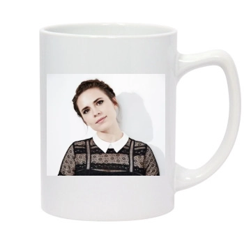 Hayley Atwell 14oz White Statesman Mug