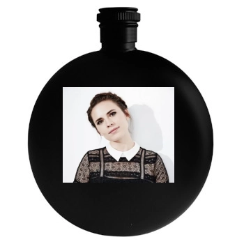 Hayley Atwell Round Flask