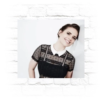 Hayley Atwell Metal Wall Art