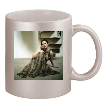 Hayley Atwell 11oz Metallic Silver Mug