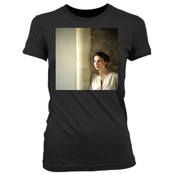 Hayley Atwell Women's Junior Cut Crewneck T-Shirt