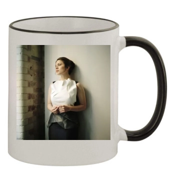 Hayley Atwell 11oz Colored Rim & Handle Mug