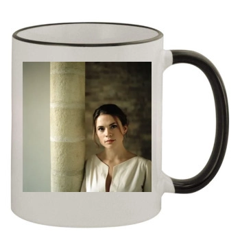 Hayley Atwell 11oz Colored Rim & Handle Mug