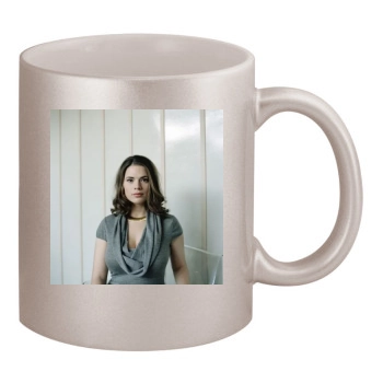 Hayley Atwell 11oz Metallic Silver Mug