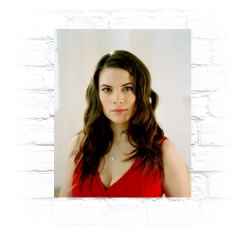 Hayley Atwell Metal Wall Art